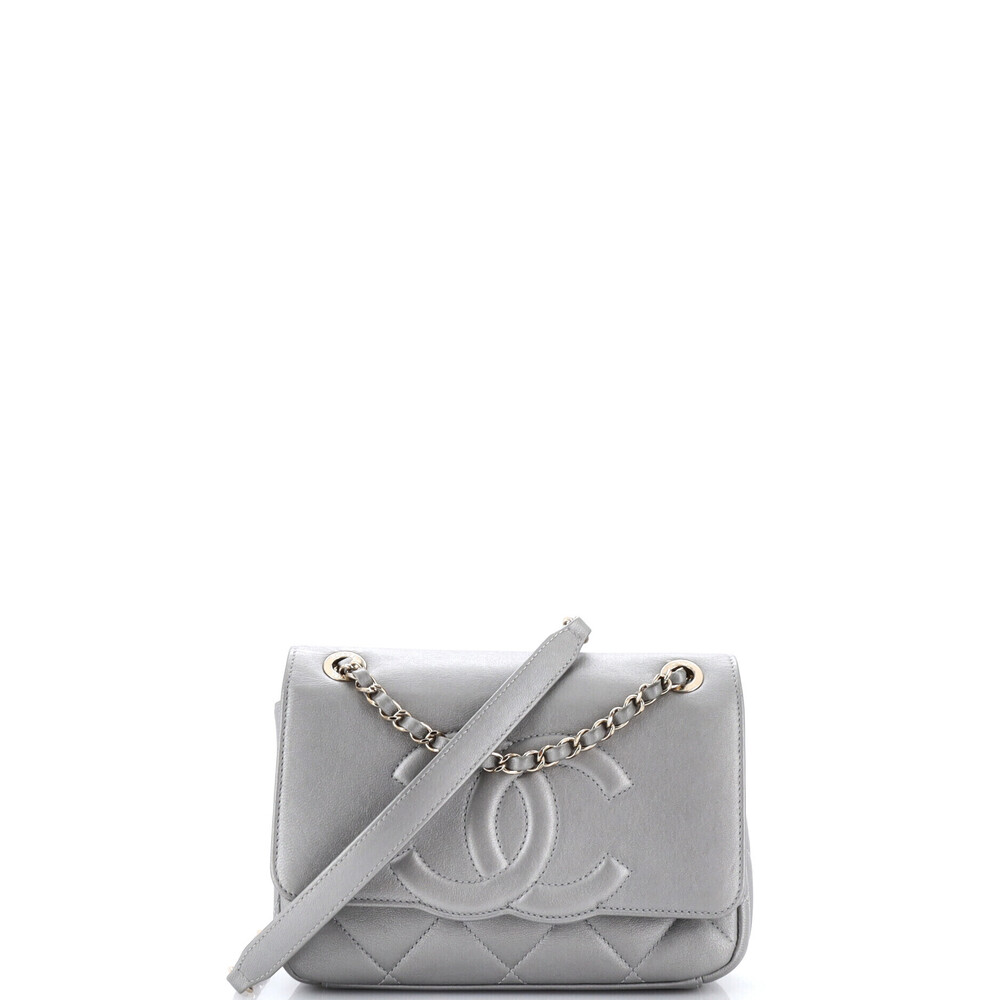 Chanel Small Timeless CC Scalloped Flap Bag Quilted Lambskin